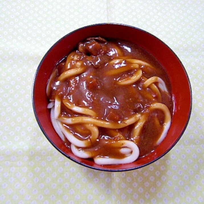 レトルトカレーうどん